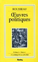  Achetez le livre d'occasion Oeuvres politiques de Jean-Jacques Rousseau sur Livrenpoche.com 