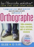  Achetez le livre d'occasion Orthographe Collège 2009-2010 sur Livrenpoche.com 