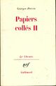  Achetez le livre d'occasion Papiers collés Tome II de Georges Perros sur Livrenpoche.com 