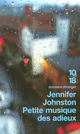  Achetez le livre d'occasion Petite musique des adieux de Jennifer Johnston sur Livrenpoche.com 