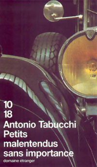  Achetez le livre d'occasion Petits malentendus sans importance de Antonio Tabucchi sur Livrenpoche.com 