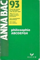  Achetez le livre d'occasion Philosophie ABCDEFGH sur Livrenpoche.com 