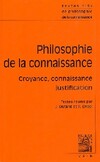  Achetez le livre d'occasion Philosophie de la connaissance sur Livrenpoche.com 