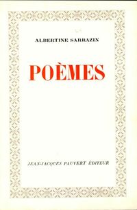  Achetez le livre d'occasion Poèmes de Albertine Sarrazin sur Livrenpoche.com 