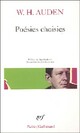  Achetez le livre d'occasion Poésies choisies de Wystan Hugh Auden sur Livrenpoche.com 