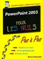  Achetez le livre d'occasion Powerpoint 2003 sur Livrenpoche.com 