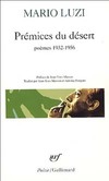  Achetez le livre d'occasion Prémices du désert et autres poèmes sur Livrenpoche.com 