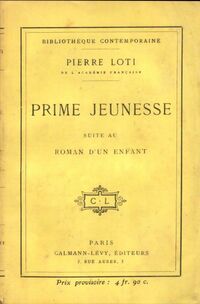  Achetez le livre d'occasion Prime jeunesse de Pierre Loti sur Livrenpoche.com 
