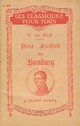  Achetez le livre d'occasion Prinz Friedrich von Hombourg de Heinrich Von Kleist sur Livrenpoche.com 
