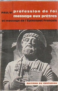  Achetez le livre d'occasion Profession de foi / Message aux prêtres de Paul VI sur Livrenpoche.com 