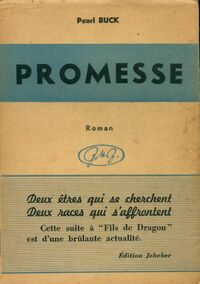  Achetez le livre d'occasion Promesse de Pearl Buck sur Livrenpoche.com 