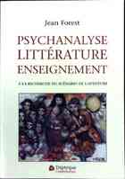  Achetez le livre d'occasion Psychanalyse, littérature, enseignement. A la recherche du scénario de l'aventure sur Livrenpoche.com 