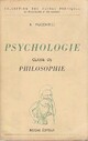  Achetez le livre d'occasion Psychologie, classe de philosophie de Roger Mucchielli sur Livrenpoche.com 