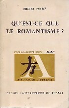  Achetez le livre d'occasion Qu'est-ce que le romantisme ? sur Livrenpoche.com 
