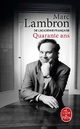  Achetez le livre d'occasion Quarante ans de Marc Lambron sur Livrenpoche.com 