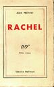 Achetez le livre d'occasion Rachel de Jean Prévost sur Livrenpoche.com 