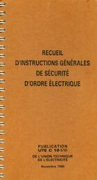  Achetez le livre d'occasion Recueil d'instruction générales de sécurité d'ordre électrique sur Livrenpoche.com 