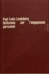  Achetez le livre d'occasion Réflexions sur l'engagement personnel sur Livrenpoche.com 