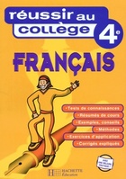  Achetez le livre d'occasion Réussir au collège : Français 4ème sur Livrenpoche.com 