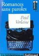  Achetez le livre d'occasion Romances sans paroles de Paul Verlaine sur Livrenpoche.com 