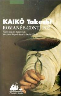  Achetez le livre d'occasion Romanée-Conti 1935 de Takeshi Kaikô sur Livrenpoche.com 