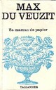  Achetez le livre d'occasion Sa maman de papier de Max Du Veuzit sur Livrenpoche.com 