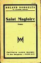  Achetez le livre d'occasion Saint Magloire de Roland Dorgelès sur Livrenpoche.com 