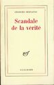  Achetez le livre d'occasion Scandale de la vérité de Georges Bernanos sur Livrenpoche.com 
