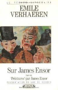  Achetez le livre d'occasion Sur James Ensor / Peintures de Emile Verhaeren sur Livrenpoche.com 