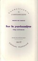  Achetez le livre d'occasion Sur la psychanalyse de Sigmund Freud sur Livrenpoche.com 