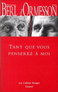  Achetez le livre d'occasion Tant que vous penserez à moi de Jean Berl sur Livrenpoche.com 
