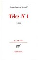  Achetez le livre d'occasion Telex N°1 de Jean-Jacques Schuhl sur Livrenpoche.com 