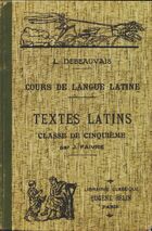  Achetez le livre d'occasion Textes latins classe de cinquième sur Livrenpoche.com 