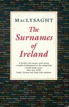  Achetez le livre d'occasion The Surnames of Ireland sur Livrenpoche.com 