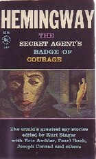  Achetez le livre d'occasion The secret agent's badge of courage sur Livrenpoche.com 