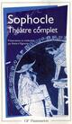  Achetez le livre d'occasion Théâtre complet : Ajax / Antigone / Electre / Oedipe Roi / Les tachiniennes / Philotecte / Oedipe à Colone / Les limiers de Sophocle sur Livrenpoche.com 