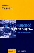 Achetez le livre d'occasion Tout a commencé à Porto Alegre ! sur Livrenpoche.com 