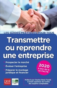  Achetez le livre d'occasion Transmettre ou reprendre une entreprise 2020 de Collectif sur Livrenpoche.com 