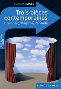  Achetez le livre d'occasion Trois pièces contemporaines de Noëlle Minyana sur Livrenpoche.com 