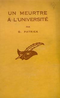  Achetez le livre d'occasion Un meurtre à l'université de Patrick Quentin sur Livrenpoche.com 