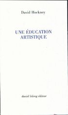  Achetez le livre d'occasion Une éducation artistique sur Livrenpoche.com 