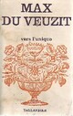  Achetez le livre d'occasion Vers l'unique de Max Du Veuzit sur Livrenpoche.com 