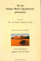  Achetez le livre d'occasion Vie de sainte marie égyptienne pénitente/ Vie de Saint Symeon stylite sur Livrenpoche.com 