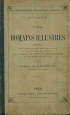  Achetez le livre d'occasion Vies des romains illustres : Plutarque sur Livrenpoche.com 