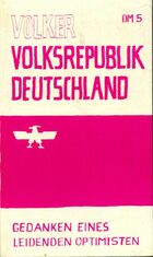  Achetez le livre d'occasion Volker volksrepublik deutschland sur Livrenpoche.com 