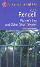  Achetez le livre d'occasion Walter's leg and other short stories de Ruth Rendell sur Livrenpoche.com 