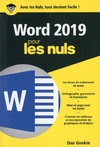  Achetez le livre d'occasion Word 2019 pour les nuls sur Livrenpoche.com 